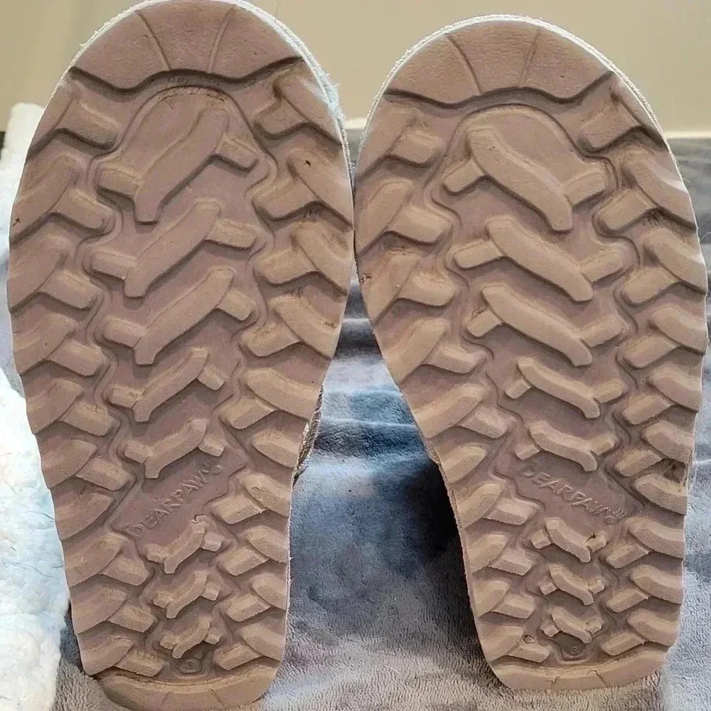 Bearpaw Eva Never Wet Sheepskin Winter Boots,Lavender US Womens Size 5.5/ Kids 3 - Picture 8 of 8
